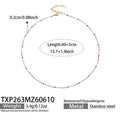 Gold Necklace40+5cm (TXP263) / Default
