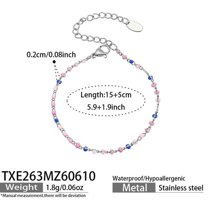 316L Stainless Steel 18K Gold PVD Heart Zircon Necklace - Heart Zircon, Elegant Design, Modern Style Wholesale Stainless Steel Jewelry - Sensitive Skin Friendly - Detail 5