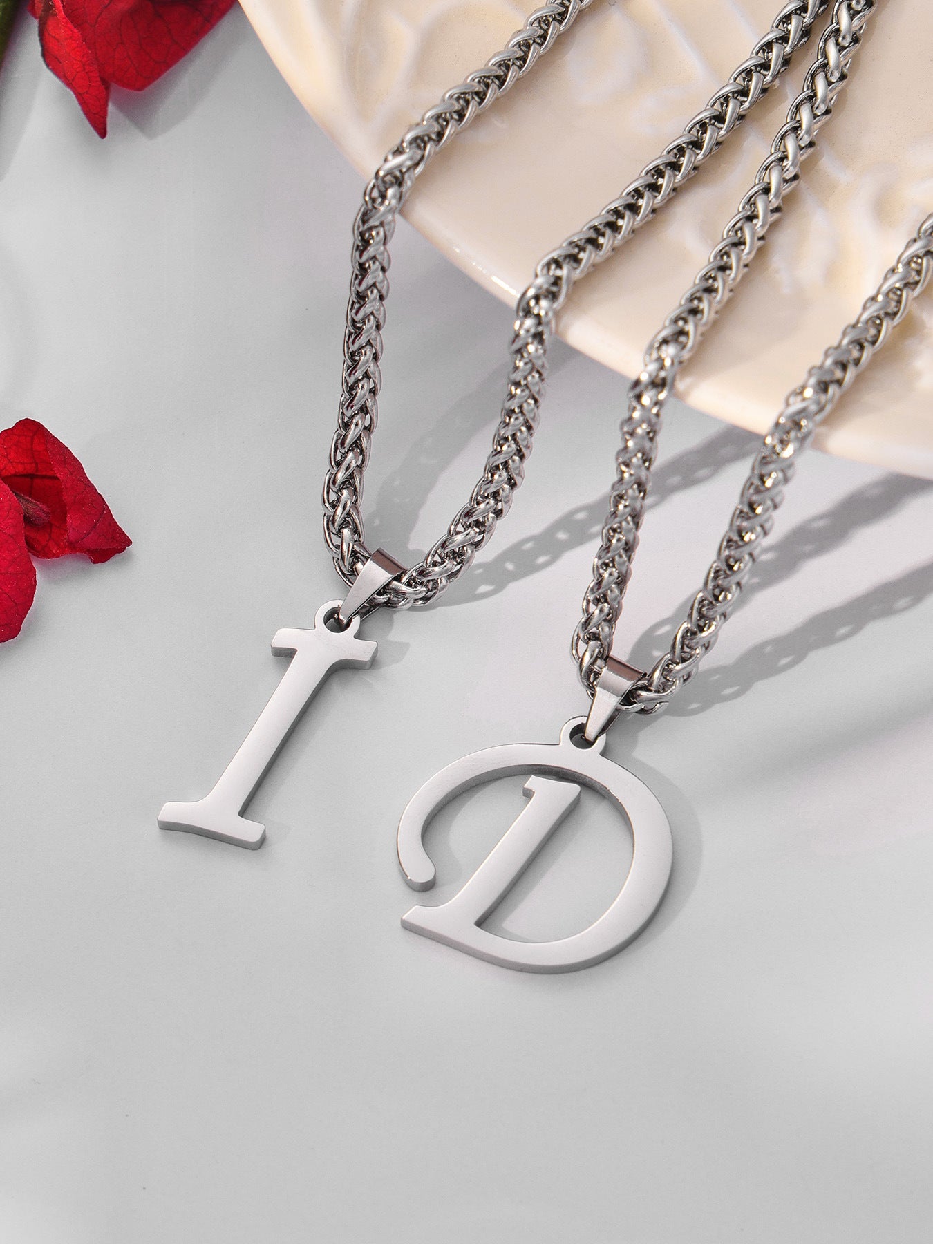 316L Stainless Steel 18K Gold PVD Initial Letter Minimalist Anklet - Initial Letter, Minimalist, Steel Finish, Personalized Anklet, Modern Wholesale Stainless Steel Jewelry - Sensitive Skin Friendly - Detail 13