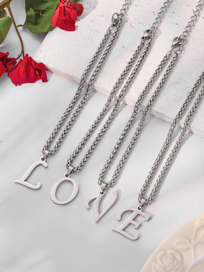 316L Stainless Steel 18K Gold PVD Initial Letter Minimalist Anklet - Initial Letter, Minimalist, Steel Finish, Personalized Anklet, Modern Wholesale Stainless Steel Jewelry - Sensitive Skin Friendly - Detail 19