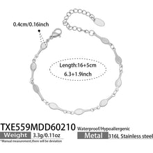 316L Stainless Steel 18K Gold PVD Minimalist Dopamine Color-Block Enamel Necklace & Bracelet Set - Dopamine Color-Block, Enamel, Minimalist, Modern, Stainless Steel, Gold Plated, Necklace, Bracelet Set Sensitive Skin Friendly - Detail 24