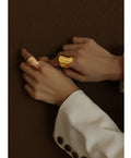 Gold Ring (A178) / Size 6