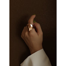 316L Stainless Steel 18K Gold PVD Minimalist Ring - Minimalist Steel Ring Wholesale Stainless Steel Jewelry - Sensitive Skin Friendly - Detail 8