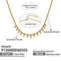 B款Gold Necklace41+5cm (P136) / Default