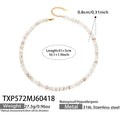 Natural Shell Necklace 41+5cm (TXP572) / Default