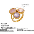 AGold Ring (A073) / Size 7