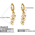 B款Gold Earrings (F181) / Default