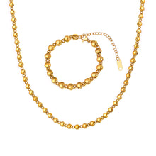 316L Stainless Steel 18K Gold PVD Pearl Multi-Layer Design Necklace - Pearl Multi-Layer Minimalist Gold Necklace Wholesale Stainless Steel Jewelry - Sensitive Skin Friendly - Detail 2