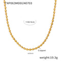 Gold Necklace (TXP063) / Default