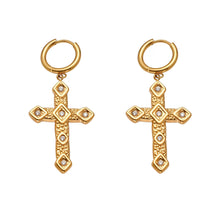 316L Stainless Steel 18K Gold PVD Plated Starfish Dangle Earrings - Image 6