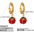 A款Gold Earrings (F207) / Default