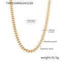 Gold贝珠 Necklace (TXP216) / Default