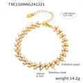 Gold贝珠 Bracelet (TXE216) / Default