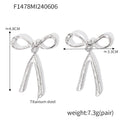 Steel Earrings (F1478) / Default