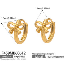 316L Stainless Steel 18K Gold PVD Steel Earrings - Minimalist Steel Wholesale Stainless Steel Jewelry - Sensitive Skin Friendly - Detail 3
