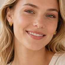 316L Stainless Steel 18K Gold PVD Steel Earrings - Minimalist Steel Wholesale Stainless Steel Jewelry - Sensitive Skin Friendly - Detail 8