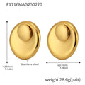 Gold Earrings (F1716) / Default