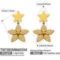 Gold Earrings (TXF585) / Default