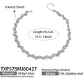 Steel Necklace39+5cm (TXP578) / Default