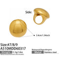 Gold Ring (A510) / Size 7