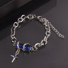 316L Stainless Steel 18K Gold PVD Vintage Zircon Bracelet - Vintage Gold Band Zircon Wholesale Stainless Steel Jewelry - Sensitive Skin Friendly - Detail 17