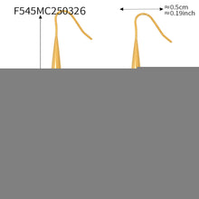 316L Stainless Steel 18K Gold PVD Waterdrop Tassel Minimalist Earrings - Waterdrop Tassel Minimalist Slimming Earrings Wholesale Stainless Steel Jewelry - Sensitive Skin Friendly - Detail 1