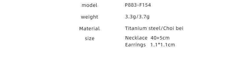 316L Stainless Steel 18K Gold PVD White Mother-of-Pearl Camellia Flower Square Pendant Necklace & Earrings Set - Camellia Flower, Mother-of-Pearl, Square Pendant, Minimalist, Everyday Wholesale Stainless Steel Jewelry - Sensitive Skin Friendly - Detail 9