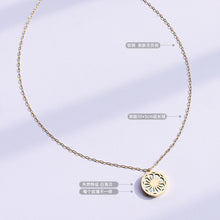 316L Stainless Steel 18K Gold PVD Daisy Flower Necklaces Set, White Mother-of-Pearl Floral Pendants, Wholesale Bulk Hypoallergenic Jewelry for Boutiques