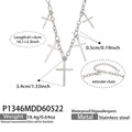 Steel Necklace41+6cm (P1346) / Default