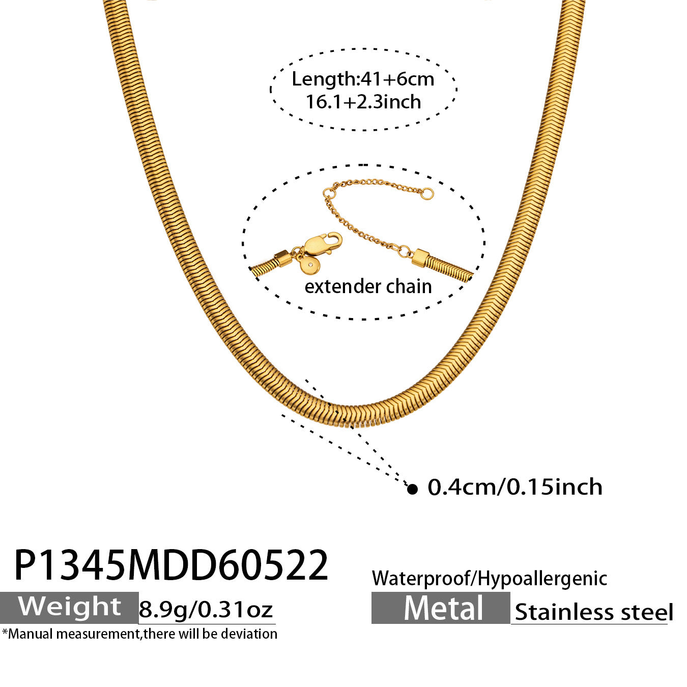 316L Stainless Steel 18K Gold PVD Zircon Cross Pendant Necklace - Vintage Gold Band Zircon Cross Wholesale Stainless Steel Jewelry - Sensitive Skin Friendly - Detail 9