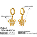 B款Gold Earrings (F294) / Default