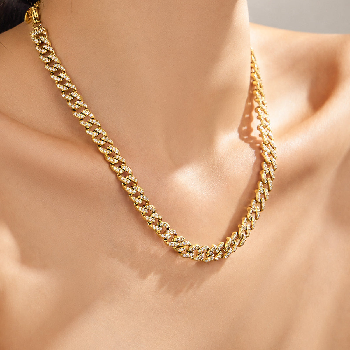 316L Stainless Steel 18K PVD Gold Matching Jewelry Set made with 316L stainless steel and 18K PVD gold finish for wholesale jewelry buyers - image 14