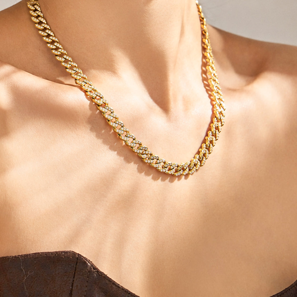 316L Stainless Steel 18K PVD Gold Matching Jewelry Set made with 316L stainless steel and 18K PVD gold finish for wholesale jewelry buyers - image 15