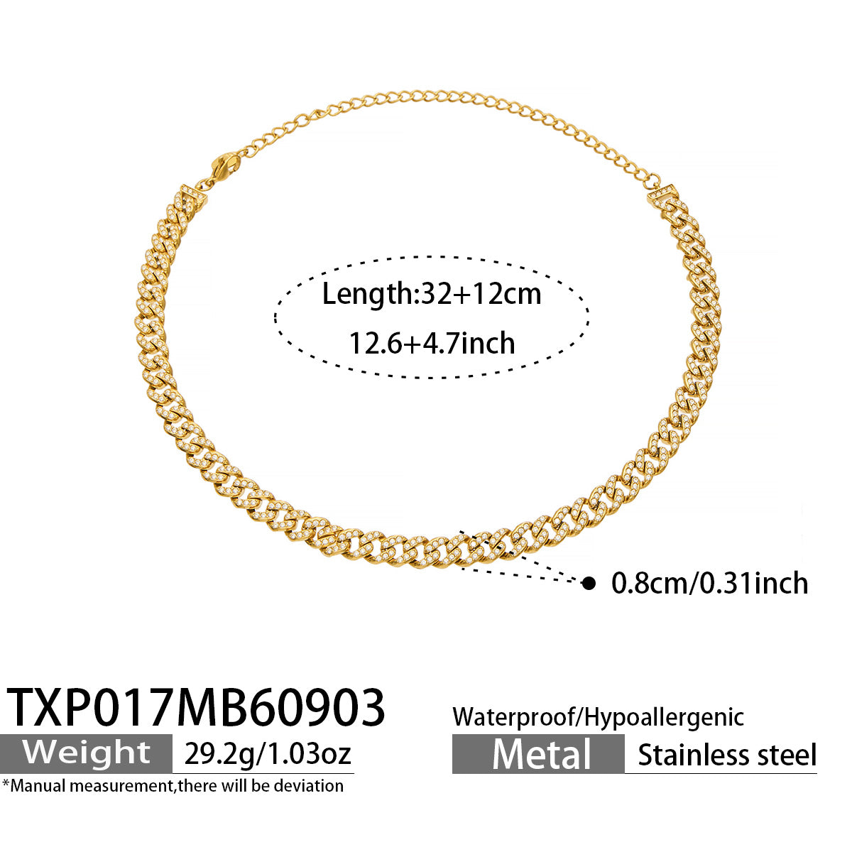 316L Stainless Steel 18K PVD Gold Matching Jewelry Set made with 316L stainless steel and 18K PVD gold finish for wholesale jewelry buyers - image 5