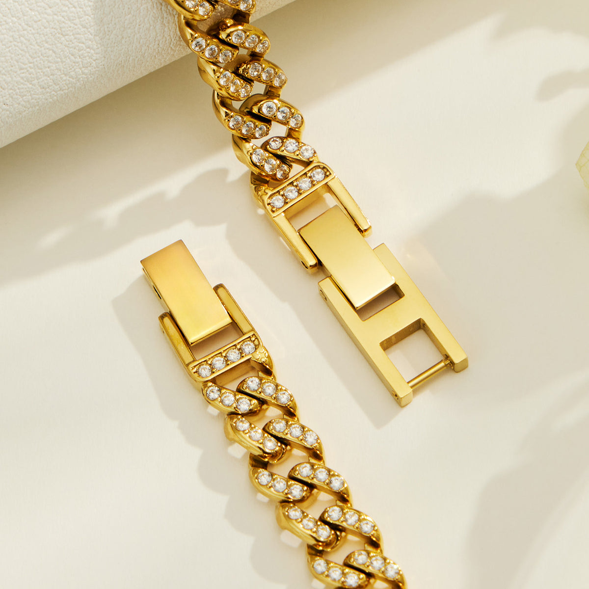 316L Stainless Steel 18K PVD Gold Matching Jewelry Set made with 316L stainless steel and 18K PVD gold finish for wholesale jewelry buyers - image 7