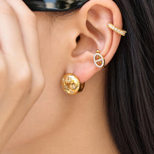 316L Stainless Steel 18K PVD Gold Star Zircon Earring made with 316L stainless steel and 18K PVD gold finish for wholesale jewelry buyers - image 4
