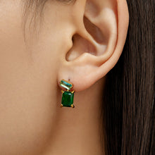 316L Stainless Steel 18K PVD Gold Zircon Drop Earrings made with 316L stainless steel and 18K PVD gold finish for wholesale jewelry buyers - image 11