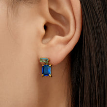 316L Stainless Steel 18K PVD Gold Zircon Drop Earrings made with 316L stainless steel and 18K PVD gold finish for wholesale jewelry buyers - image 14