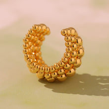 316L Stainless Steel 18K PVD Gold 5-layer Bead Ring made with 316L stainless steel and 18K PVD gold finish for wholesale jewelry buyers - image 15