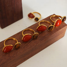 Side view of 316L stainless steel adjustable open ring