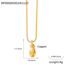 316L Stainless Steel 18K PVD Gold Balloon Letter Necklace made with 316L stainless steel and 18K PVD gold finish for wholesale jewelry buyers - image 6