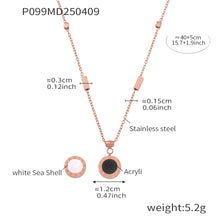 316L Stainless Steel Black & White Reversible Roman Numeral & LOVE Jewelry - Image 11
