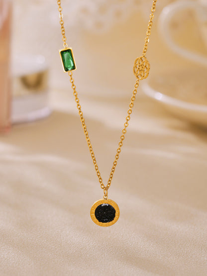 316L Stainless Steel Black & White Reversible Roman Numeral & LOVE Jewelry - Image 14