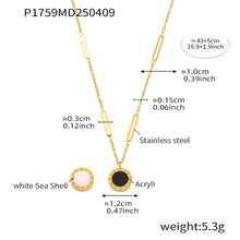 316L Stainless Steel Black & White Reversible Roman Numeral & LOVE Jewelry - Image 19