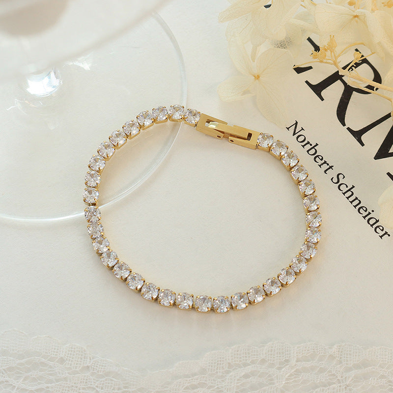 Stunning 316L Stainless Steel Bracelet Gold Color