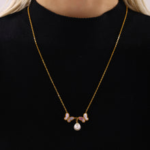 316L Stainless Steel 18K PVD Gold Butterfly Necklace made with 316L stainless steel and 18K PVD gold finish for wholesale jewelry buyers - image 10