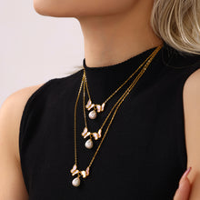 316L Stainless Steel 18K PVD Gold Butterfly Necklace made with 316L stainless steel and 18K PVD gold finish for wholesale jewelry buyers - image 6