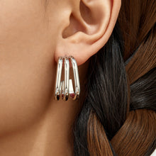 316L Stainless Steel 18K PVD Gold C-Shaped Earrings made with 316L stainless steel and 18K PVD gold finish for wholesale jewelry buyers - image 22