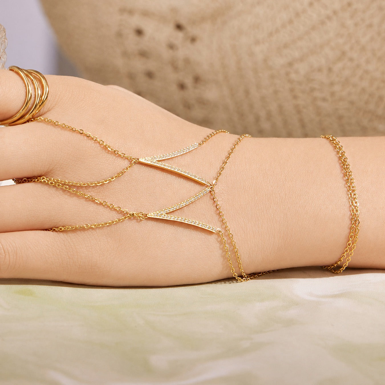 316L Stainless Steel 18K PVD Gold Chain Bracelet made with 316L stainless steel and 18K PVD gold finish for wholesale jewelry buyers - image 3