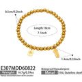 Lucky Fortune Bead Gold / 18cm